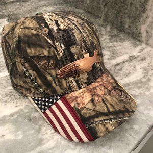 MossyOak Camo America Fishing Lure Hat